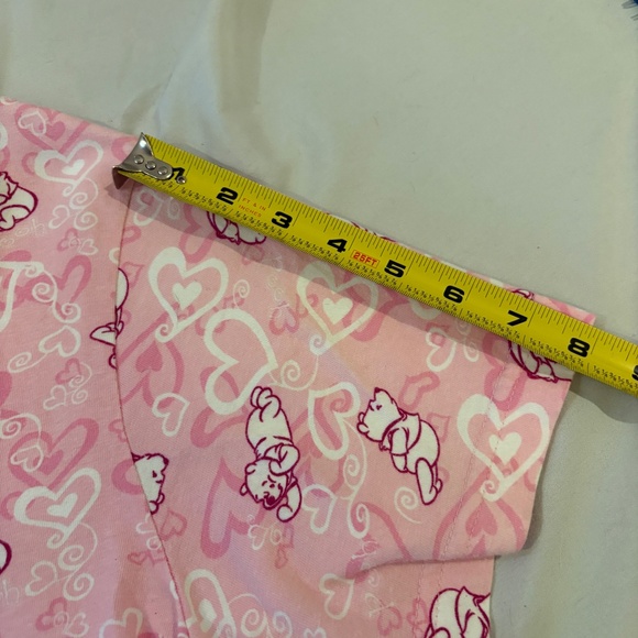 Vintage The Disney Catalog Winnie The Pooh Dress With Pockets Sz XL Pink - Picture 8 of 9